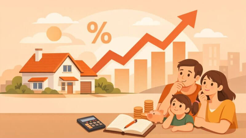 住宅ローン金利上昇対策｜変動金利かフラット35かFPが試算