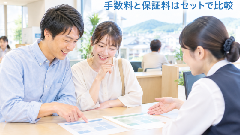 住宅ローンの手数料・保証料を比較｜違い・いつ払う・定額型と定率型